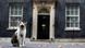 Larry the cat sitting in front of 10, Downing Street Larry the cat sitting in front of 10, Downing Street