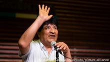 Argentinien Buenos Aires | Pressekonferenz: Evo Morales 