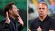 Kombibild Diego Simeone und Hansi Flick Kombibild Diego Simeone und Hansi Flick