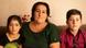 Refugee Nune and her children Refugee Nune and her children