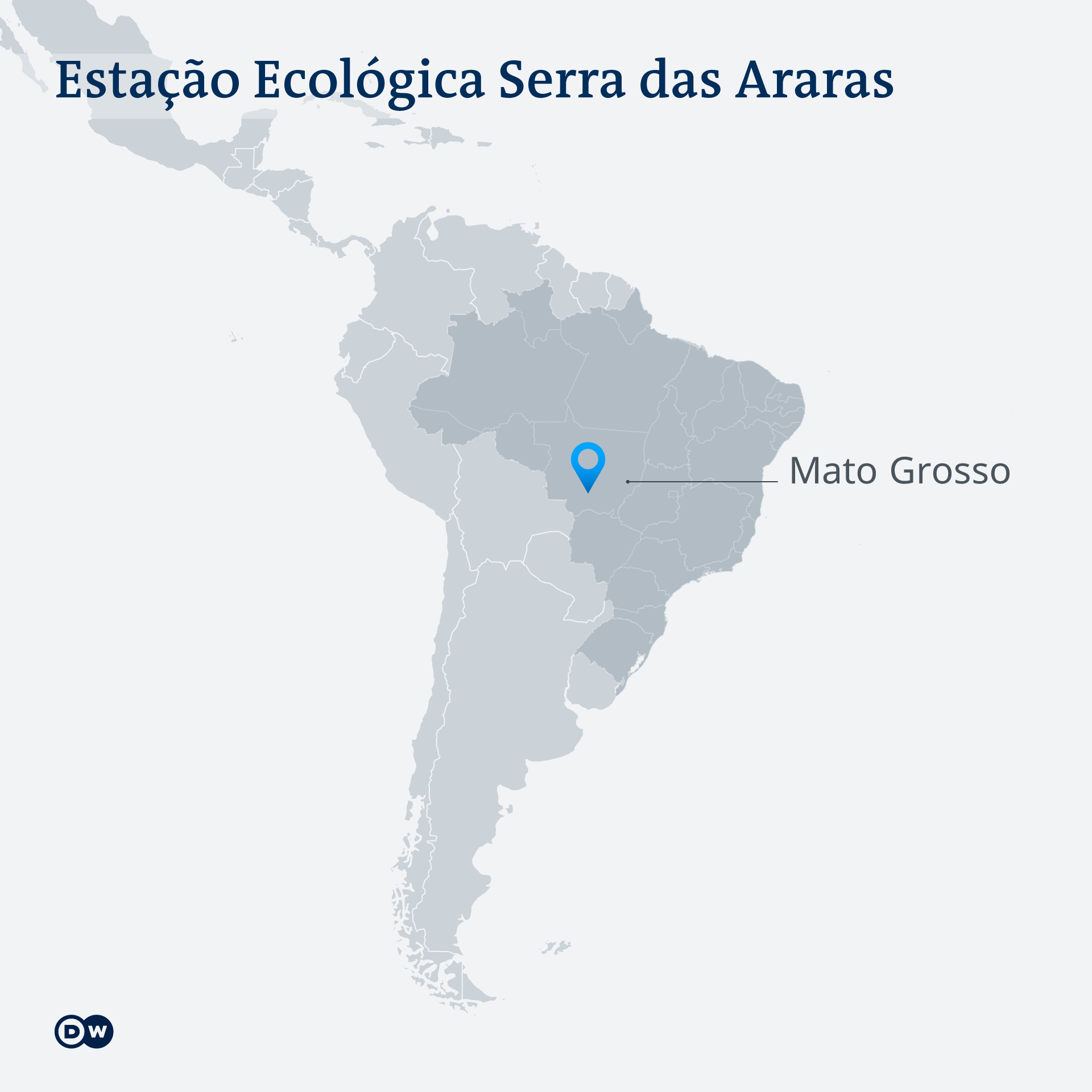 Karte Serra das Araras PT Karte Serra das Araras PT