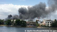 Nigeria Lagos | Ausschreitungen Gewalt (Sophie Bouillon/AFP/Getty Images)