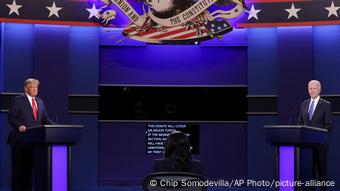 USA I TV-Duell zwischen Donald Trump und Joe Biden