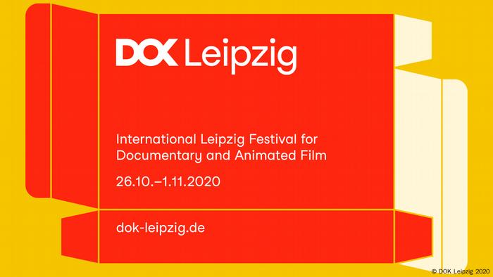 Logo of the DOK Leipzig International Film Festival.