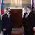 Azerbaycan Dışişleri Bakanı Ceyhun Bayramov ve ABD Dışişleri Bakanı Mike Pompeo