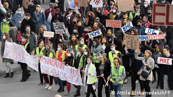 Διαδήλωση, φοιτητές, Ουγγαρία 