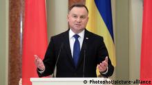Президент Польши выступит в парламенте Украины