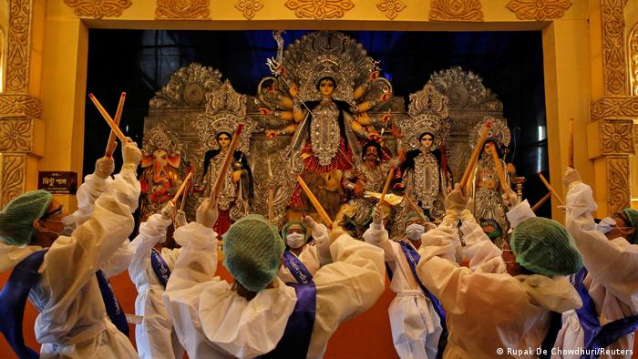 Indien Kolkata | Durga Puja während Coronakrise