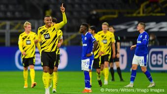Manuel Akanji made a winning return to Dortmund's team