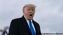 President Donald Trump arrives for a campaign rally at Pickaway Agricultural and Event Center, Saturday, Oct. 24, 2020, in Circleville, Ohio. (AP Photo/Evan Vucci) |