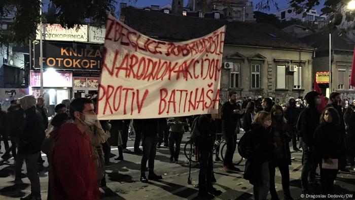 Serbien Belgrad Proteste