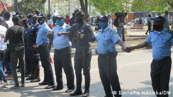 Angola Luanda | Demonstration | Gegen Polizeigewalt 