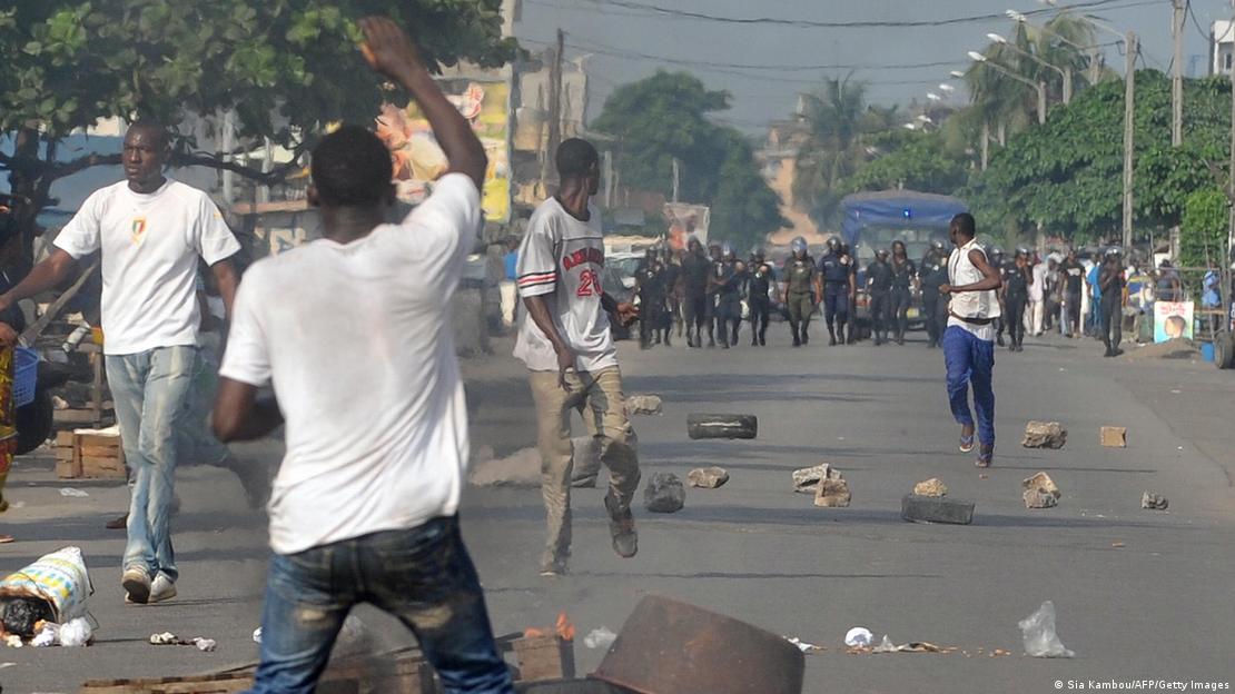 Manifestations à Koumassi en février 2010