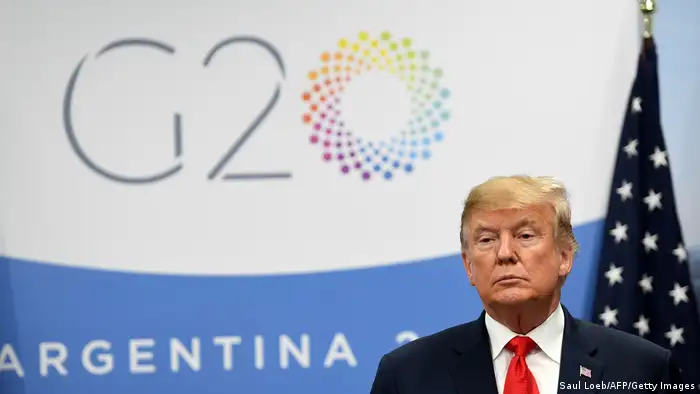 Argentinien G-20-Gipfel in Buenos Aires Donald Trump