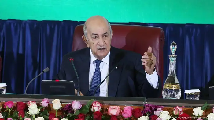 Algerien Präsident Abdelmadjid Tebboune