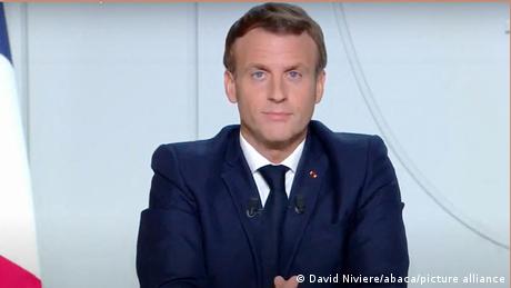 Εμ.  Macron: A very different discourse