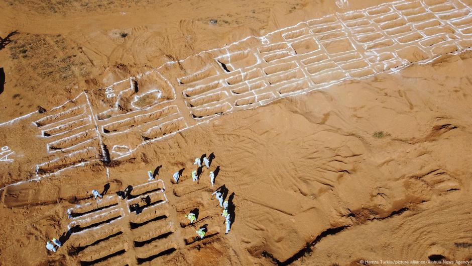 Encuentran dos fosas comunes con Casi 50 Cadaveres en Libia – DW – 09/02/2025