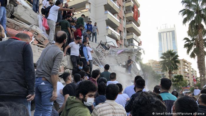 Наслідки землетрусу у Турчеччині