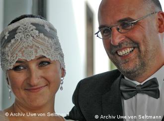 Gabriela und Uwe von Seltmann bei ihrer Hochzeit im Jahr 2007 (Foto: privat)
