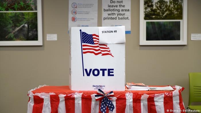 US-Wahllokal für Vorzeitige Stimmabgaben in Atlanta