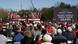 Trump addresses a campaign rally in Newtown, Michigan Trump addresses a campaign rally in Newtown, Michigan
