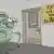 Карикатура Сергея Елкина: доллар подходит к двери с надписью "Клуб для тех, кому за 80 руб."