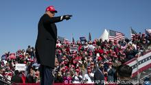 USA Wahlkampfauftritt von Trump in North Carolina