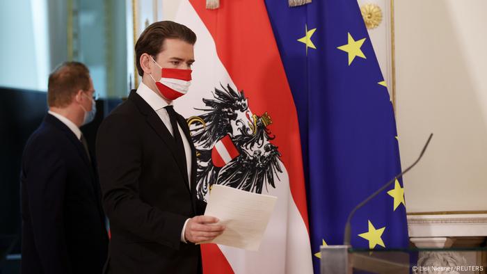Österreich Anschlag in Wien - PK Sebastian Kurz