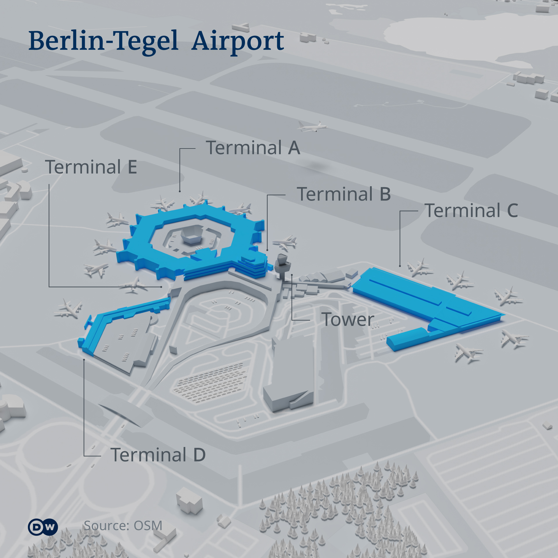 Berlin Airport Map   55483498 7 