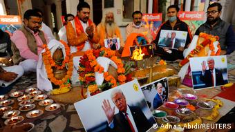 Movimiento nacionalista indio Hindu Sena: apoyo a Donald Trump. (Archivo)