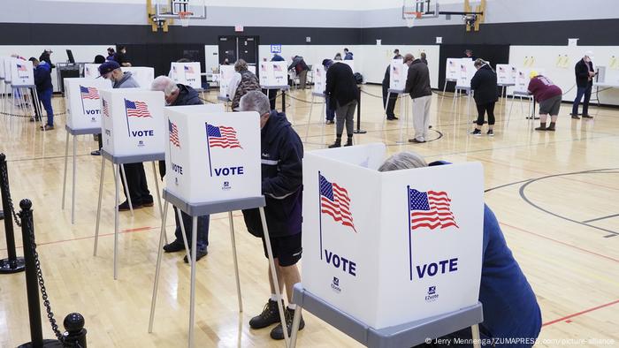 US Wahl 2020 | Wahllokal un Sioux City, Iowa
