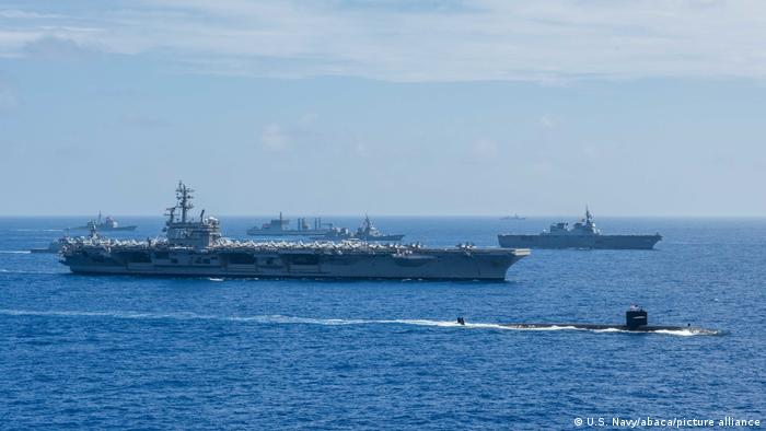 Militärmanöver Malabar 2018 Indien Australien USA Japan