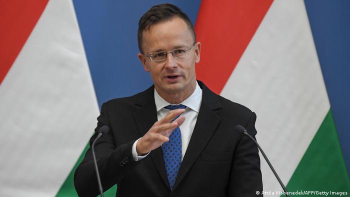 Ungarn Budapest | Außenminister | Peter Szijjarto 