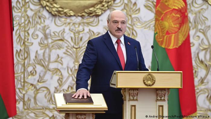 Secret inauguration of Lukashenka on September 23, 2020