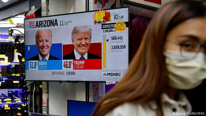 US Wahl 2020 | TV-Berichterstattung in Hongkong