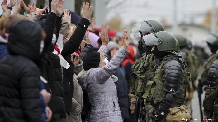 Protest action in Minsk