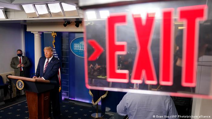 US-Wahlen 2020 | Donald Trump Rede (Evan Vucci/AP Photo/picture alliance)