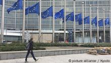 EU flags at half-staff after terror attacks in Vienna, Nice