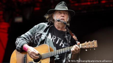 Neil Young en Dinamarca en 2016.
