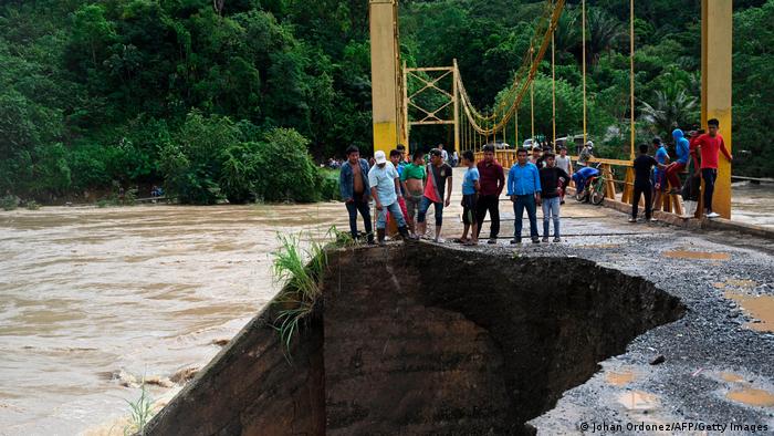 Guatemala I Tropensturm Eta