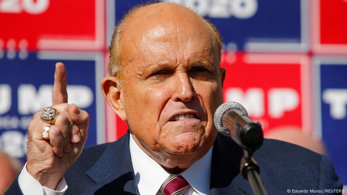 US-Wahl 2020 | PK Rudy Giuliani zum Bidens Sieg (Eduardo Munoz/REUTERS)