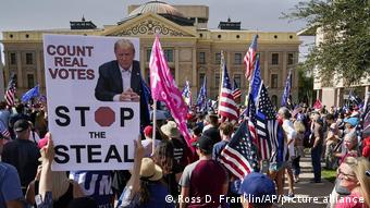 Митинг сторонников Дональда Трампа в штате Аризона, 7 ноября