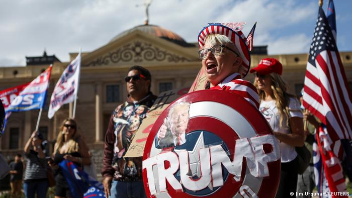 USA I Proteste von Donald Trumps Anhängern (Jim Urquhart/REUTERS)