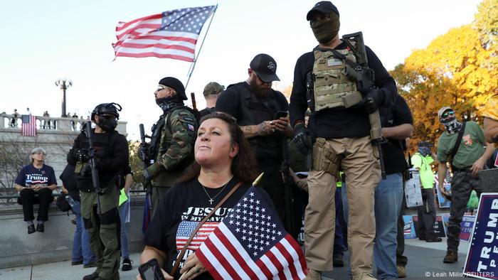 USA I Proteste von Donald Trumps Anhängern (Leah Millis/REUTERS)