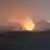 Полум'я та дим під час боїв за місто Шуша у Нагірному Карабасі