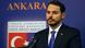 Turkey's Finance Minister Berat Albayrak Turkey's Finance Minister Berat Albayrak
