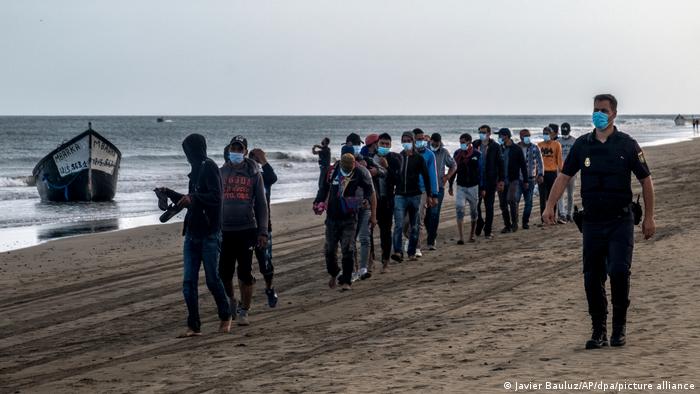 Spanien | Flucht über den Atlantik | Migranten auf Gran Canaria