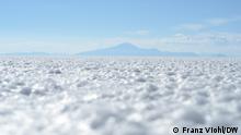 Salar de Uyuni.
Aufnahmeort: Uyuni/Bolivien
Copyright: DW / Franz Viohl