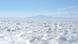 A picture of the Uyuni salt flat in Bolivia covered with gleaming white lithium A picture of the Uyuni salt flat in Bolivia covered with gleaming white lithium