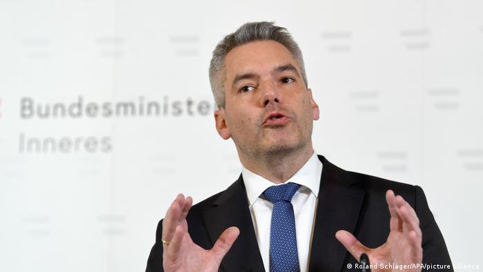 Österreichs Innenminister Karl Nehammer